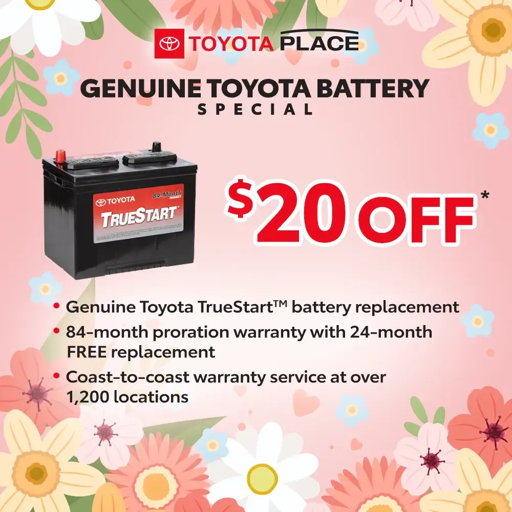 Genuine Toyota Battery Special | Toyota Place