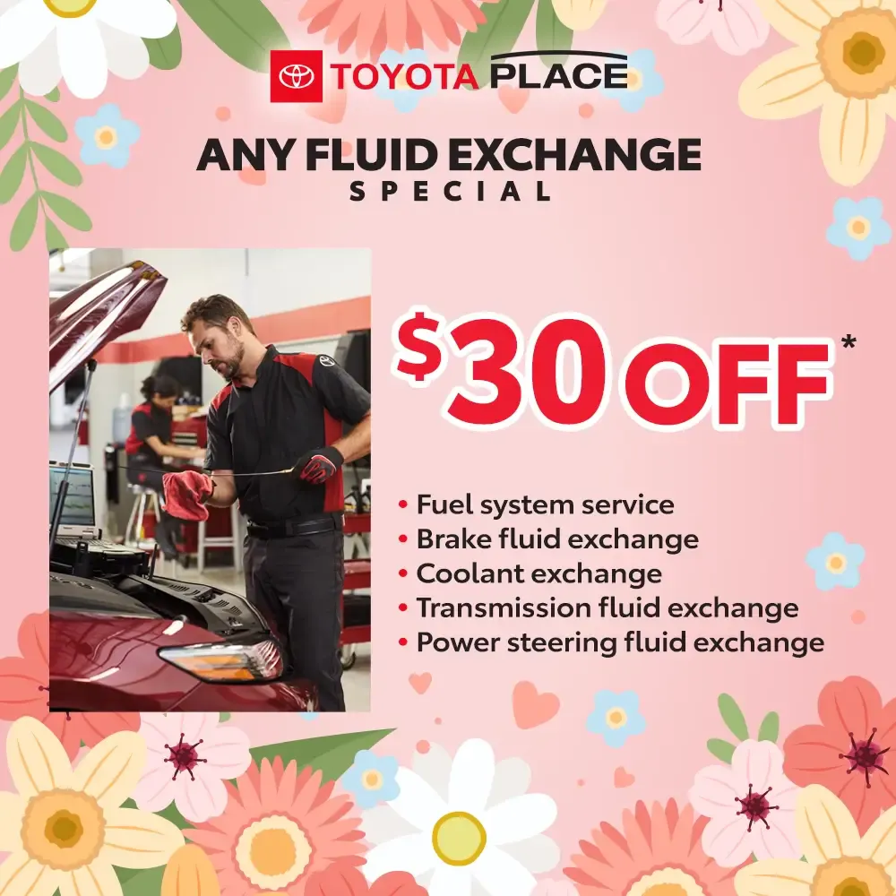 Any Fluid Exchange Special | Toyota Place