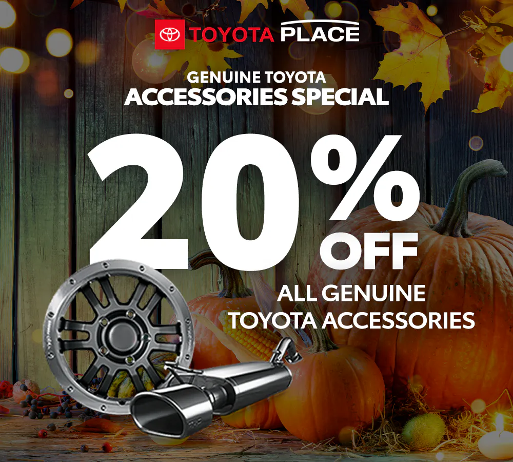 Genuine Toyota Accessories Special | Toyota Place