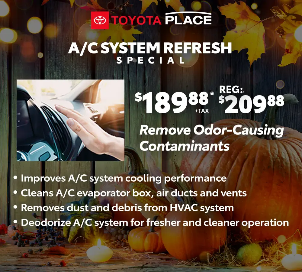 A/C System Refresh Special | Toyota Place
