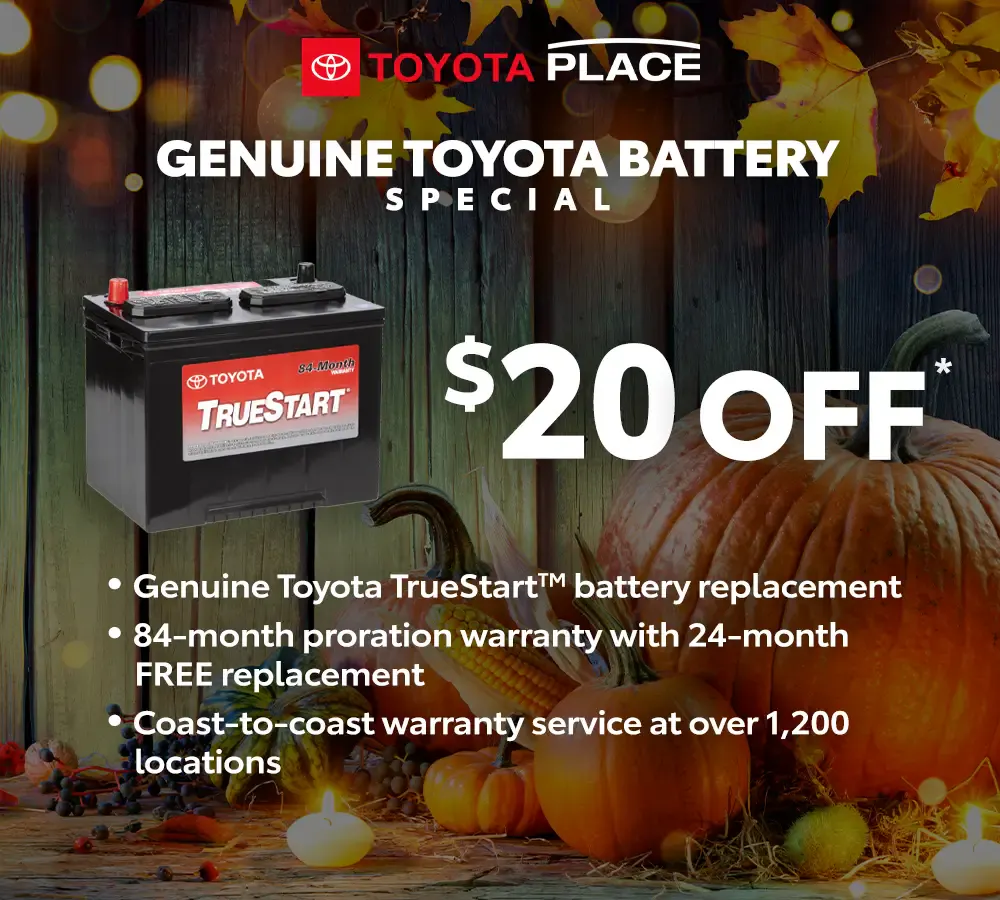 Genuine Toyota Battery Special | Toyota Place