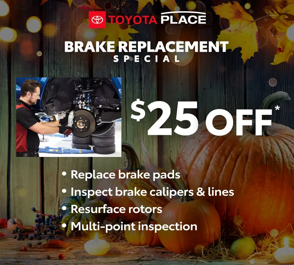 Brake Replacement Special | Toyota Place