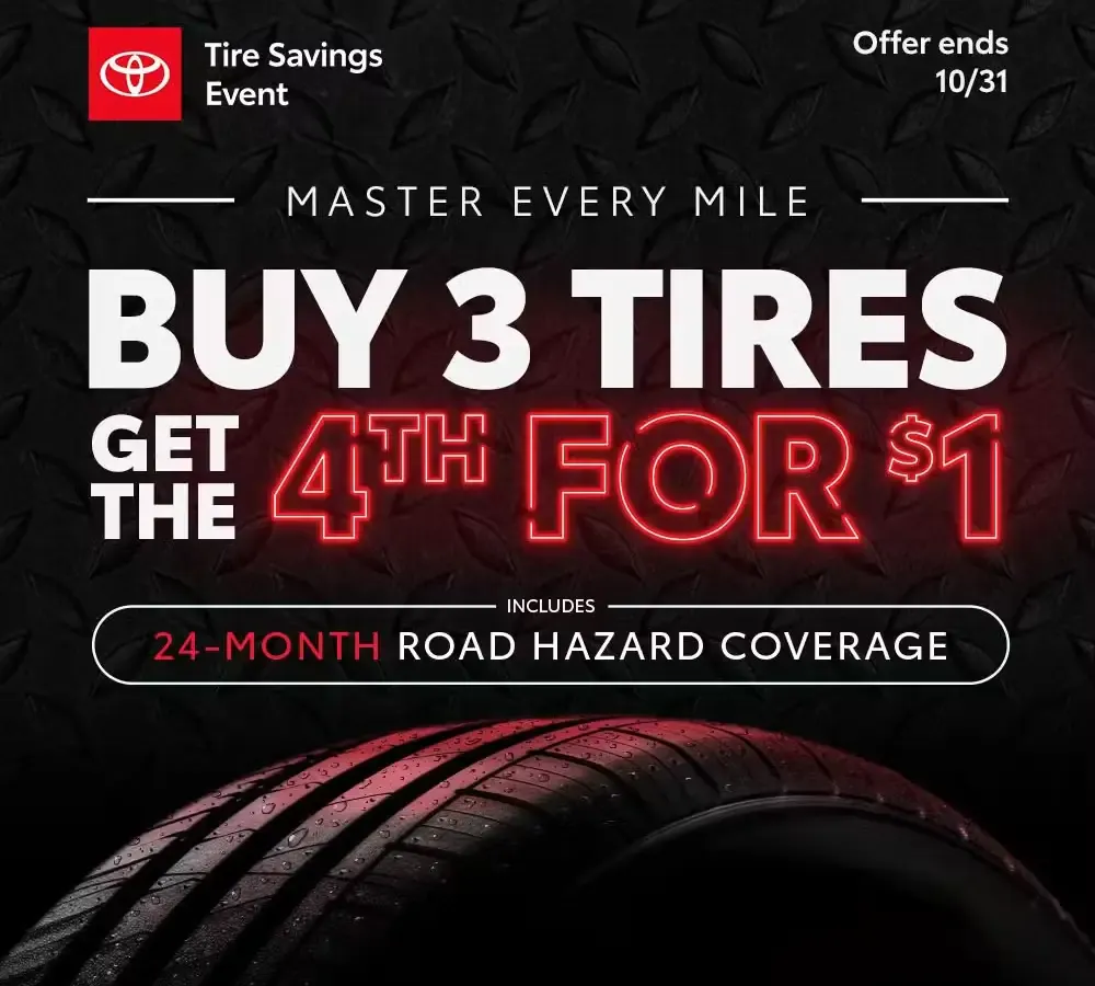 Tire Savings Event | Toyota Place