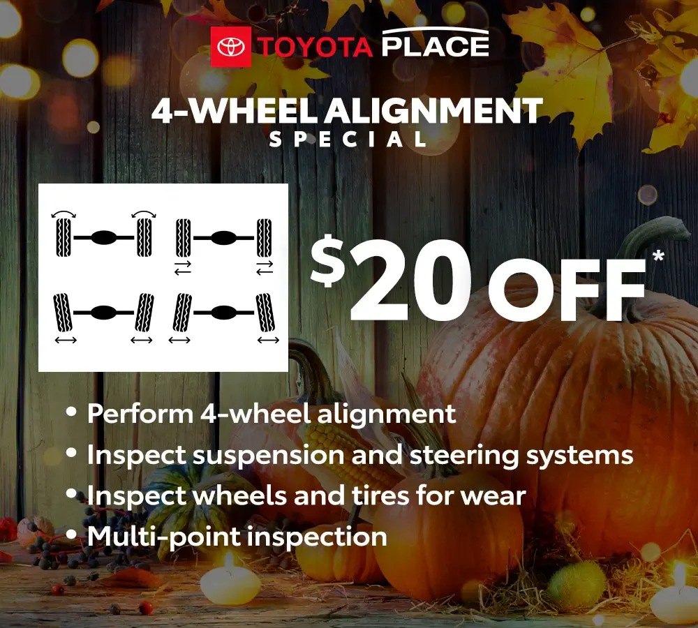 Wheel Alignment Special | Toyota Place