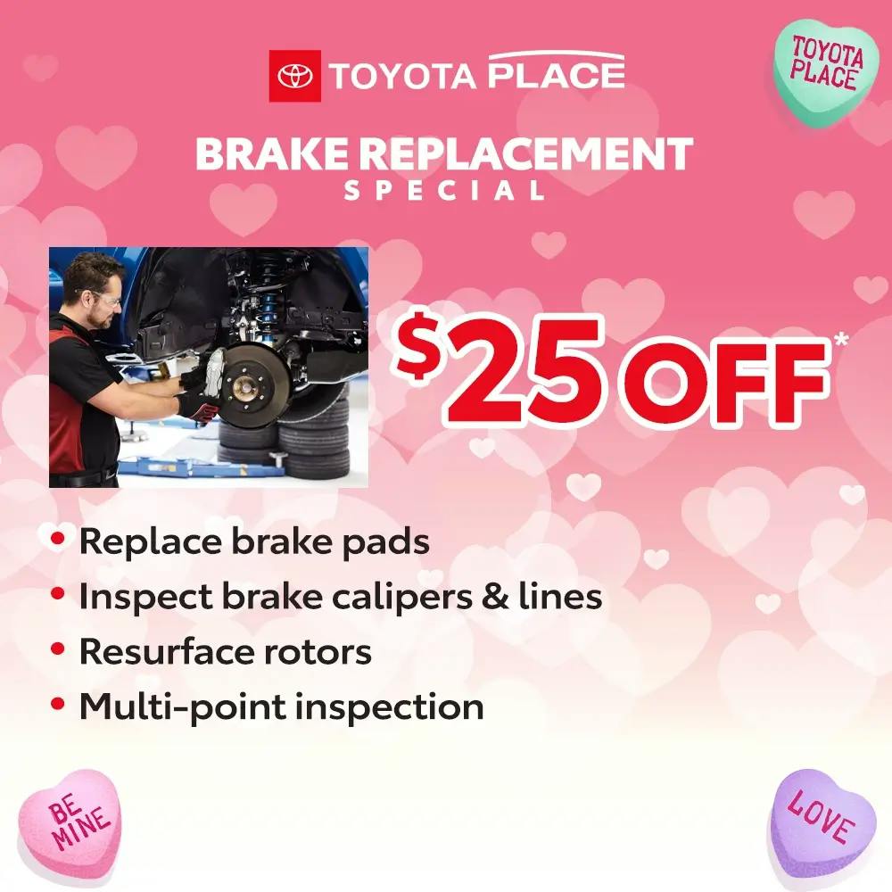 Brake Replacement Special | Toyota Place