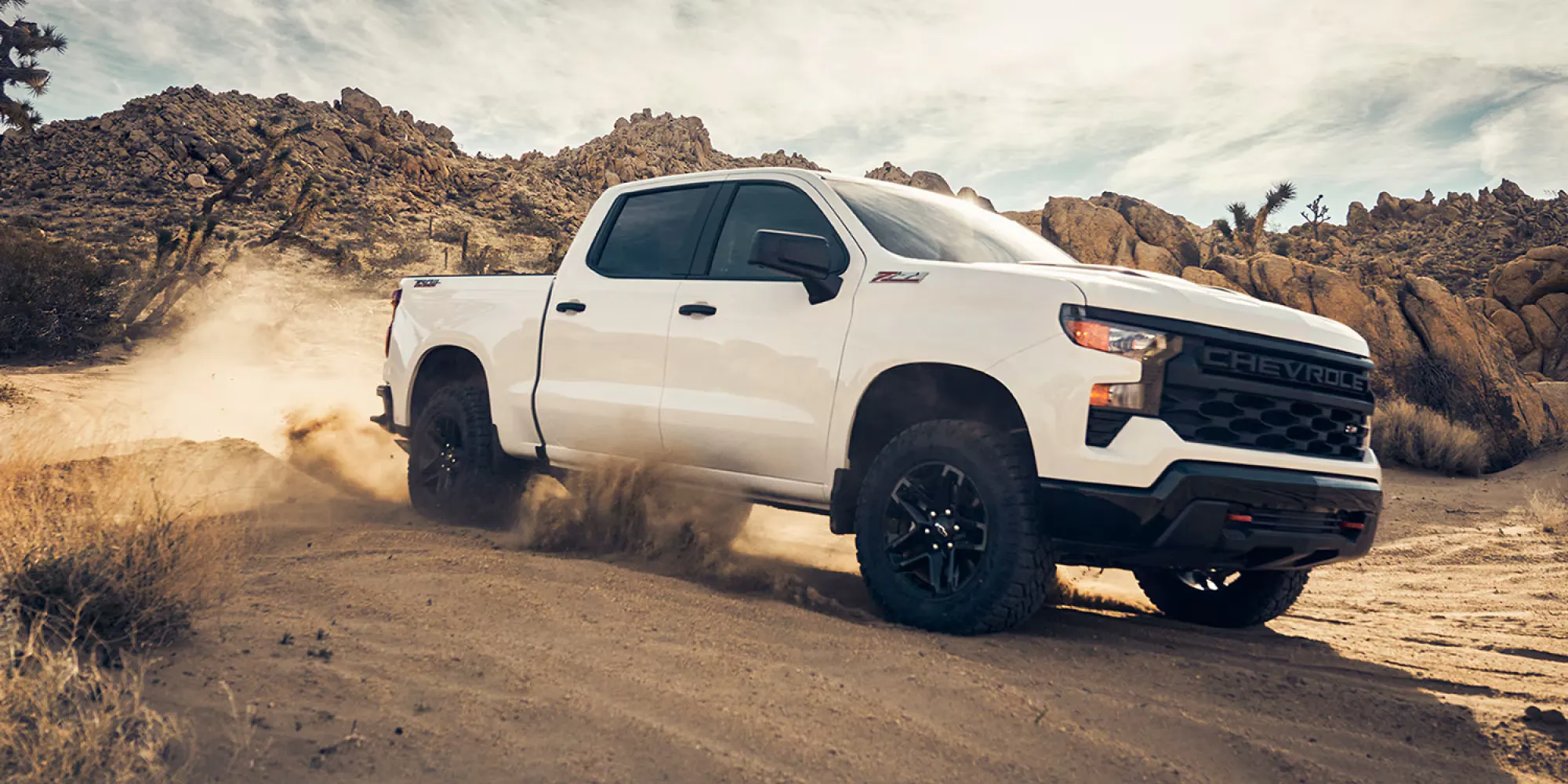 2025 Chevy Silverado 1500 offroad Chevy Silverado Truck White