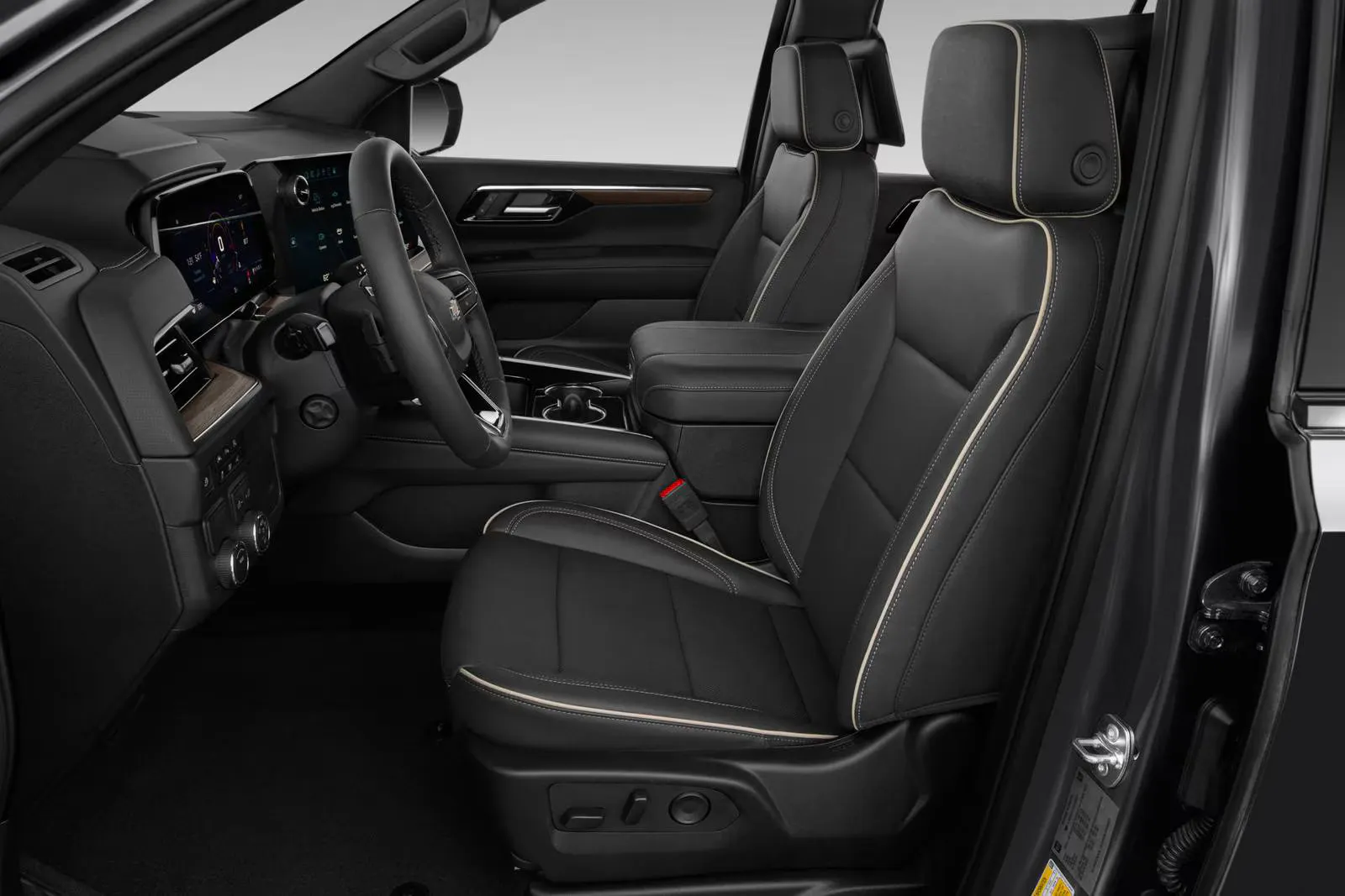 Interior of a tahoe.