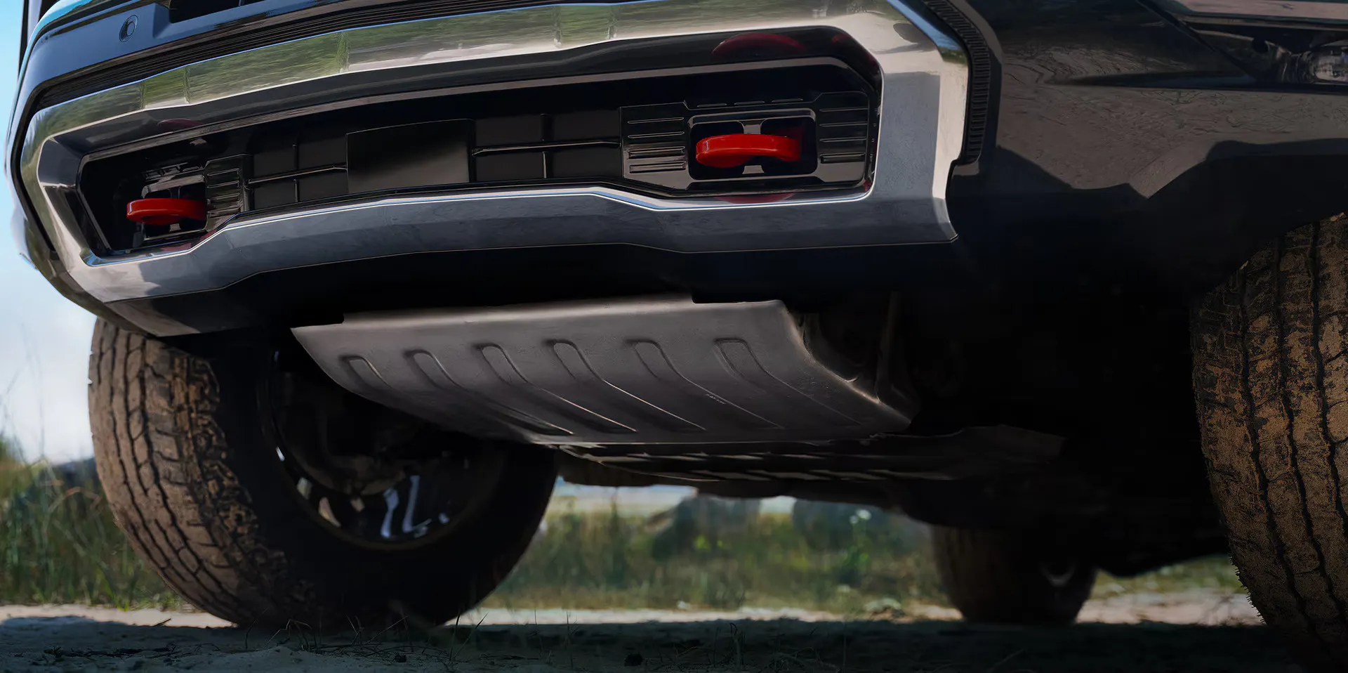 2026-tahoe-mov-gallery-ext-02 an exterior view of the undercarriage on the new 2026 chevy Tahoe