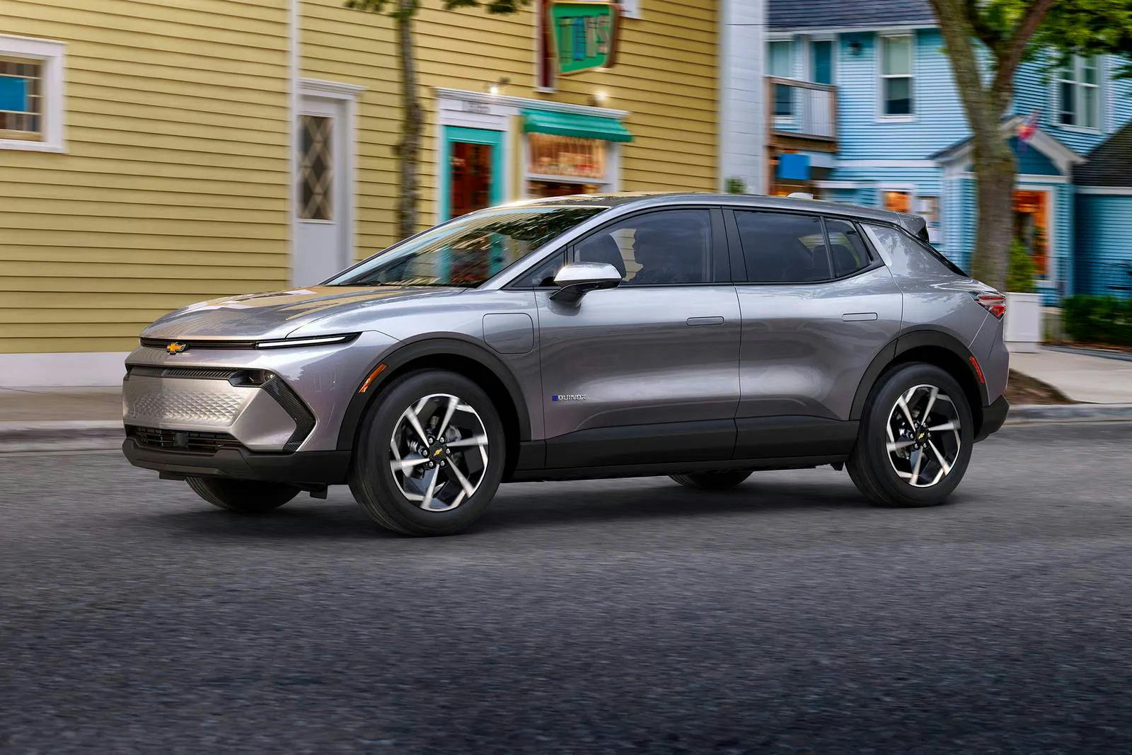 exterior of the equinox ev