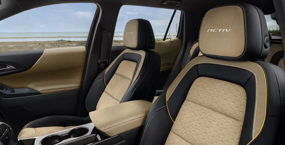 The front interior of a equinox