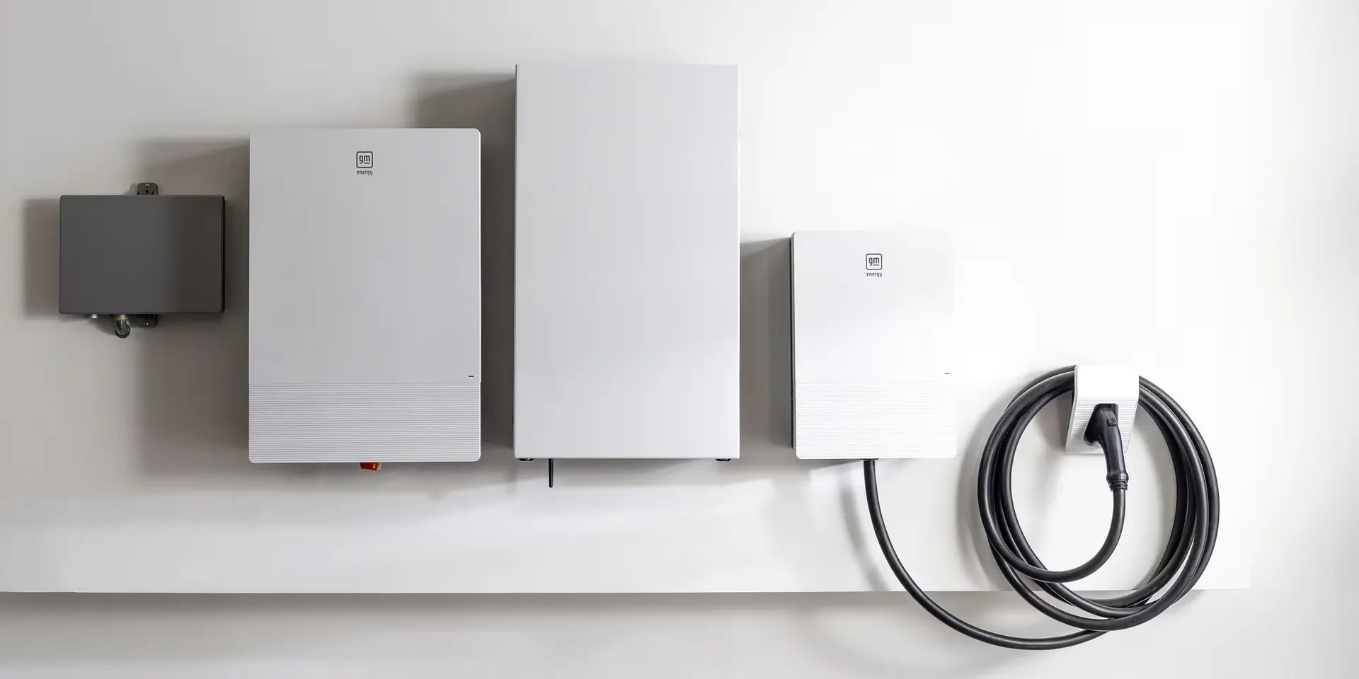 a look at the at home charging station used for the new 2026 chevy silverado ev