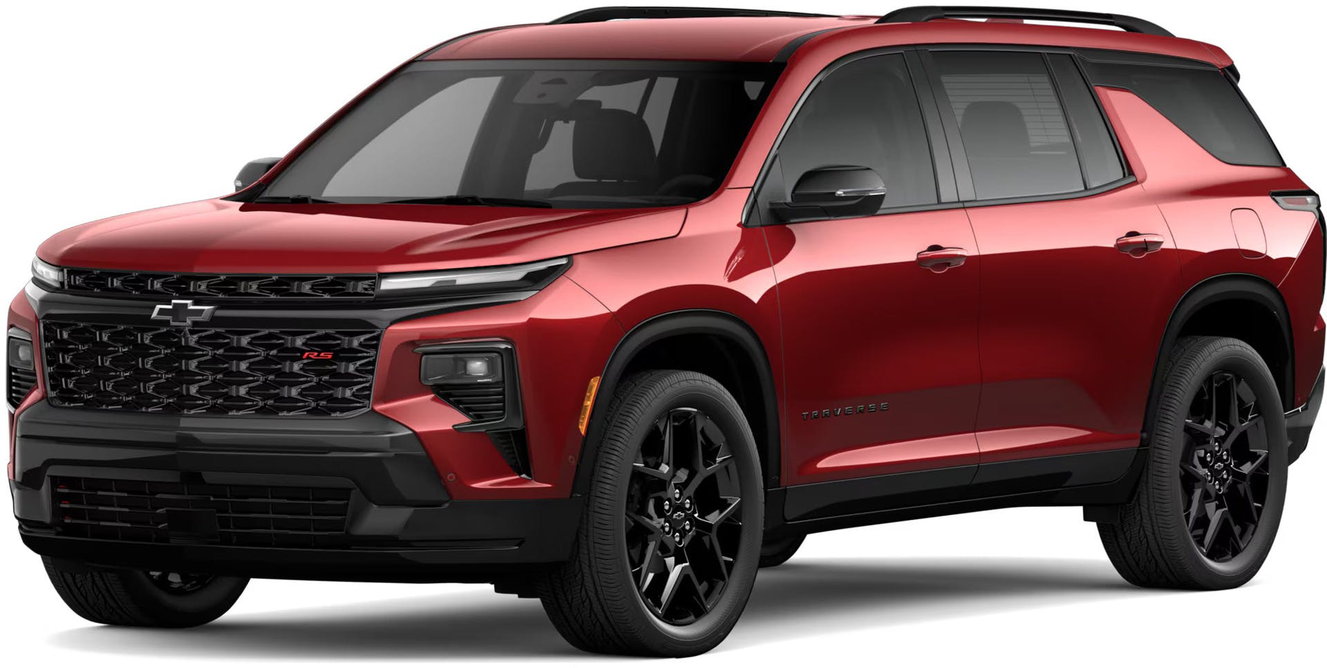 The chevy traverse rs trim.