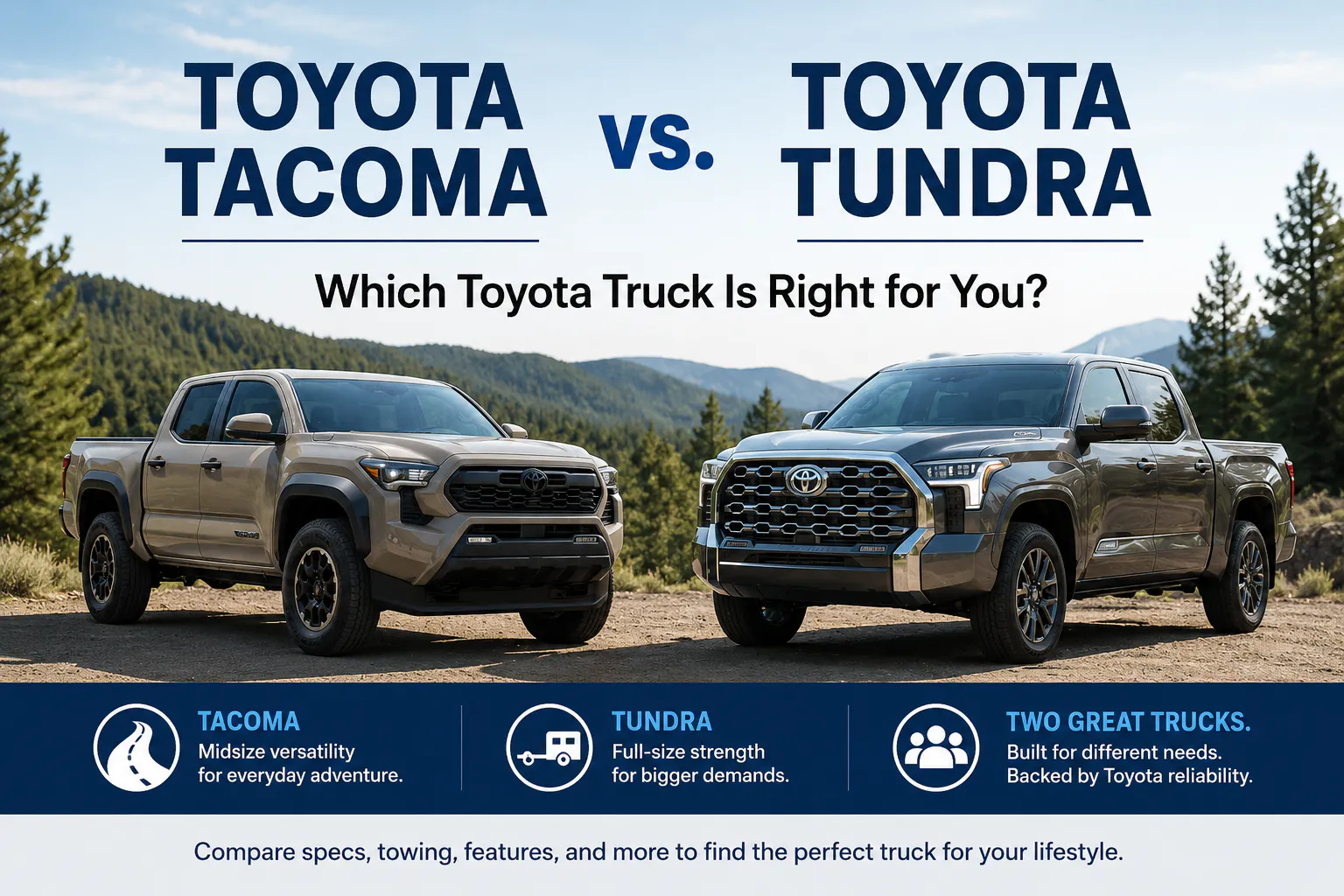 Tundra vs Tacoma