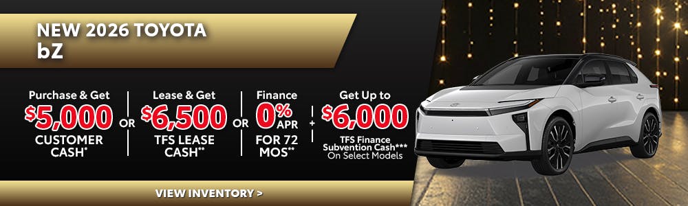 New 2026 Toyota bZ | Umansky Toyota