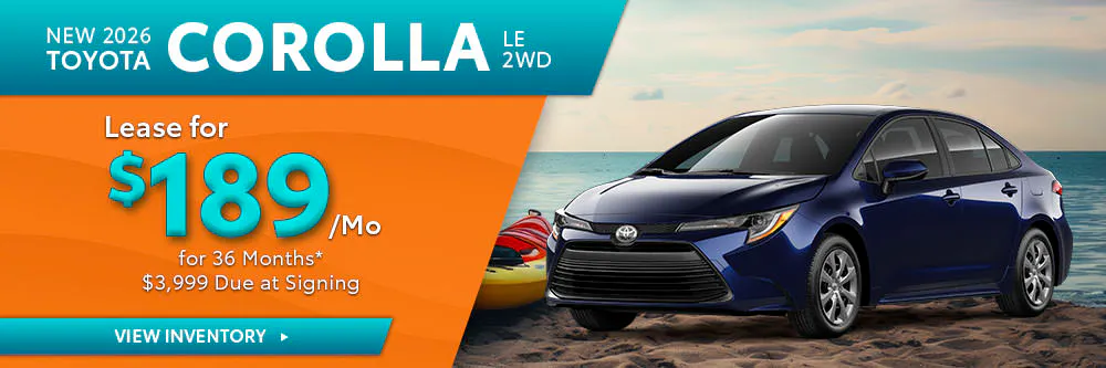 New 2026 Toyota Corolla LE 2WD | Umansky Toyota