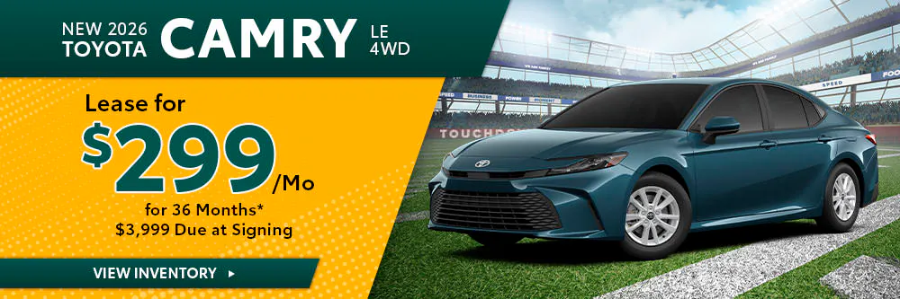 New 2026 Toyota Camry LE 4WD | Umansky Toyota