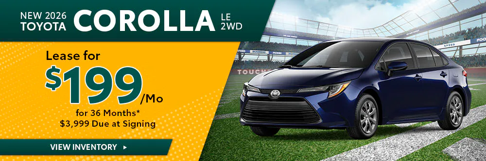 New 2026 Toyota Corolla LE 2WD | Umansky Toyota