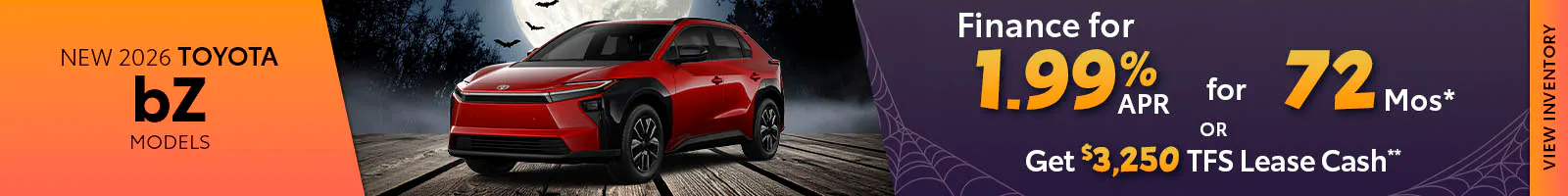 New 2026 Toyota bZ