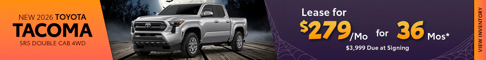 New 2026 Toyota Tacoma SR5 Double Cab 4WD