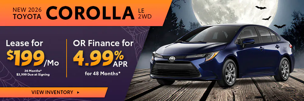 New 2026 Toyota Corolla LE 2WD | Umansky Toyota