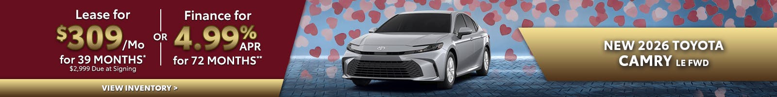 New 2026 Toyota Camry