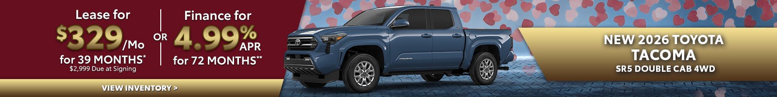 New 2026 Toyota Tacoma