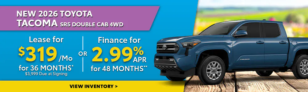 New 2026 Toyota Tacoma SR5 Double Cab 4WD | Umansky Toyota