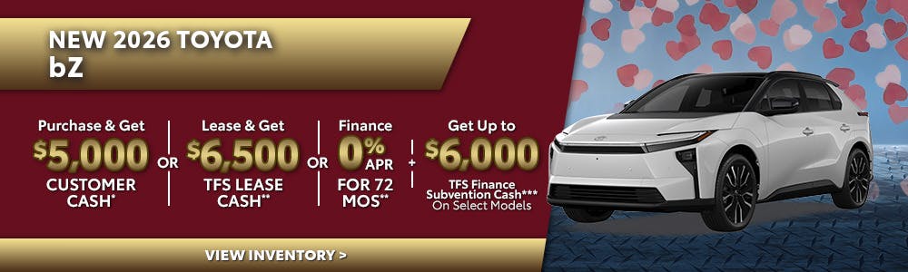 New 2026 Toyota bZ | Umansky Toyota