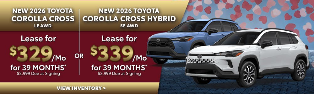 New 2026 Toyota Corolla Cross | Umansky Toyota