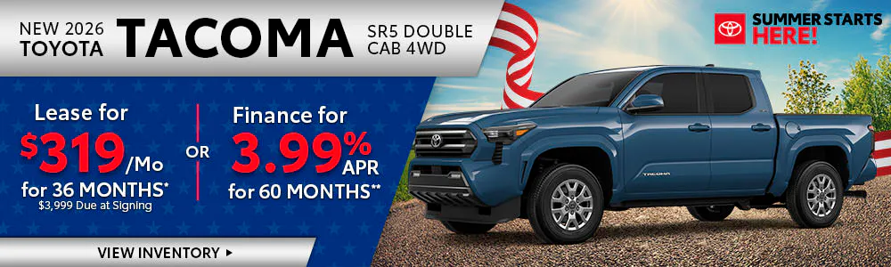 New 2026 Toyota Tacoma SR5 Double Cab 4WD | Umansky Toyota