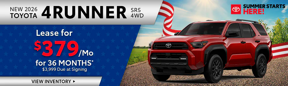 New 2026 Toyota 4Runner SR5 4WD | Umansky Toyota