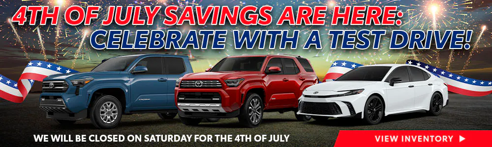 Celebrate the 4th of July With a Test Drive! | Umansky Toyota