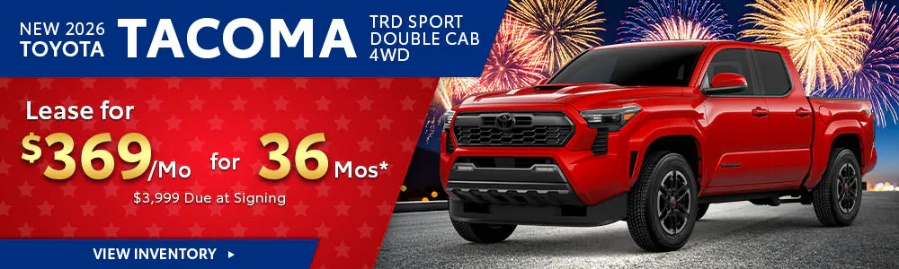 New 2026 Toyota Tacoma TRD Sport Double Cab 4WD | Umansky Toyota