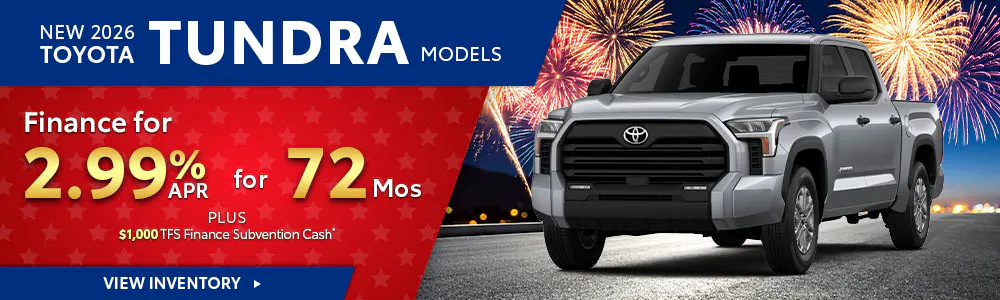 New 2026 Toyota Tundra Models | Umansky Toyota