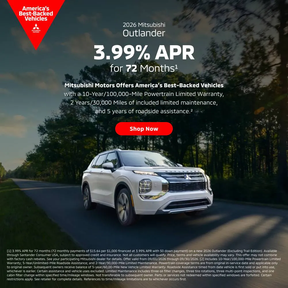 2026 Mitsubishi Outlander | Valdosta Mitsubishi