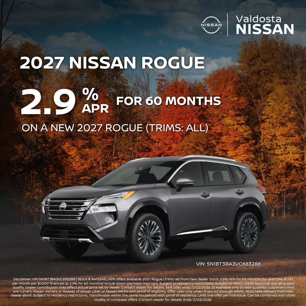 New 2026 Nissan Rogue | Valdosta Nissan