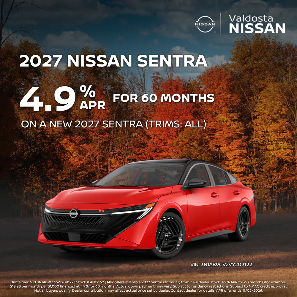 2026 Nissan Sentra | Valdosta Nissan