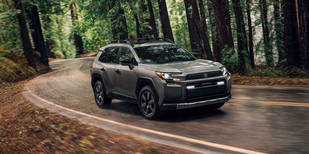 Toyota RAV4 Performance on forest road