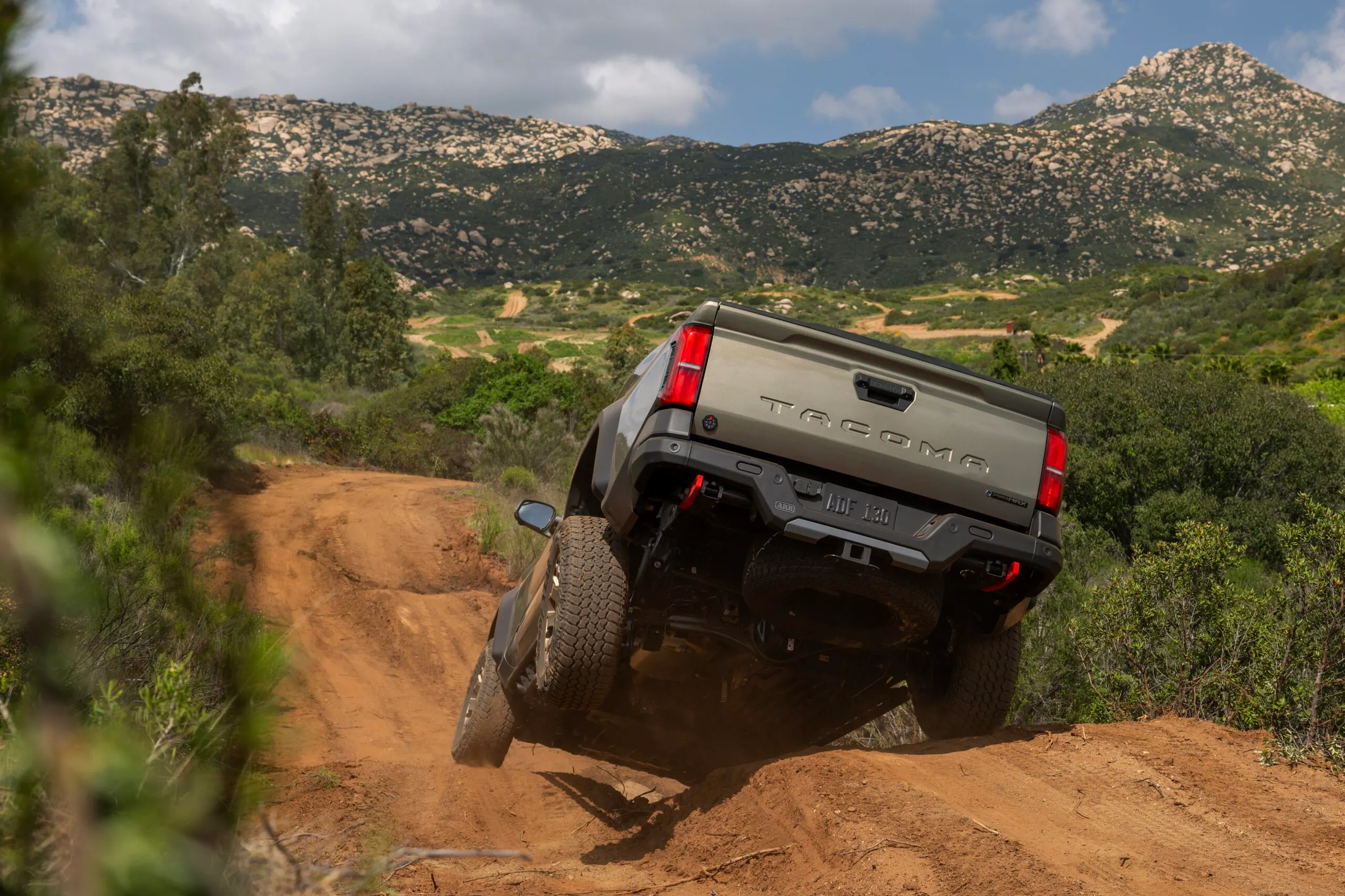 2027 Toyota Tacoma Trailhunter in Bronze Oxide
