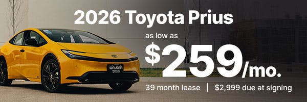 2026 Toyota Prius | Walser Toyota