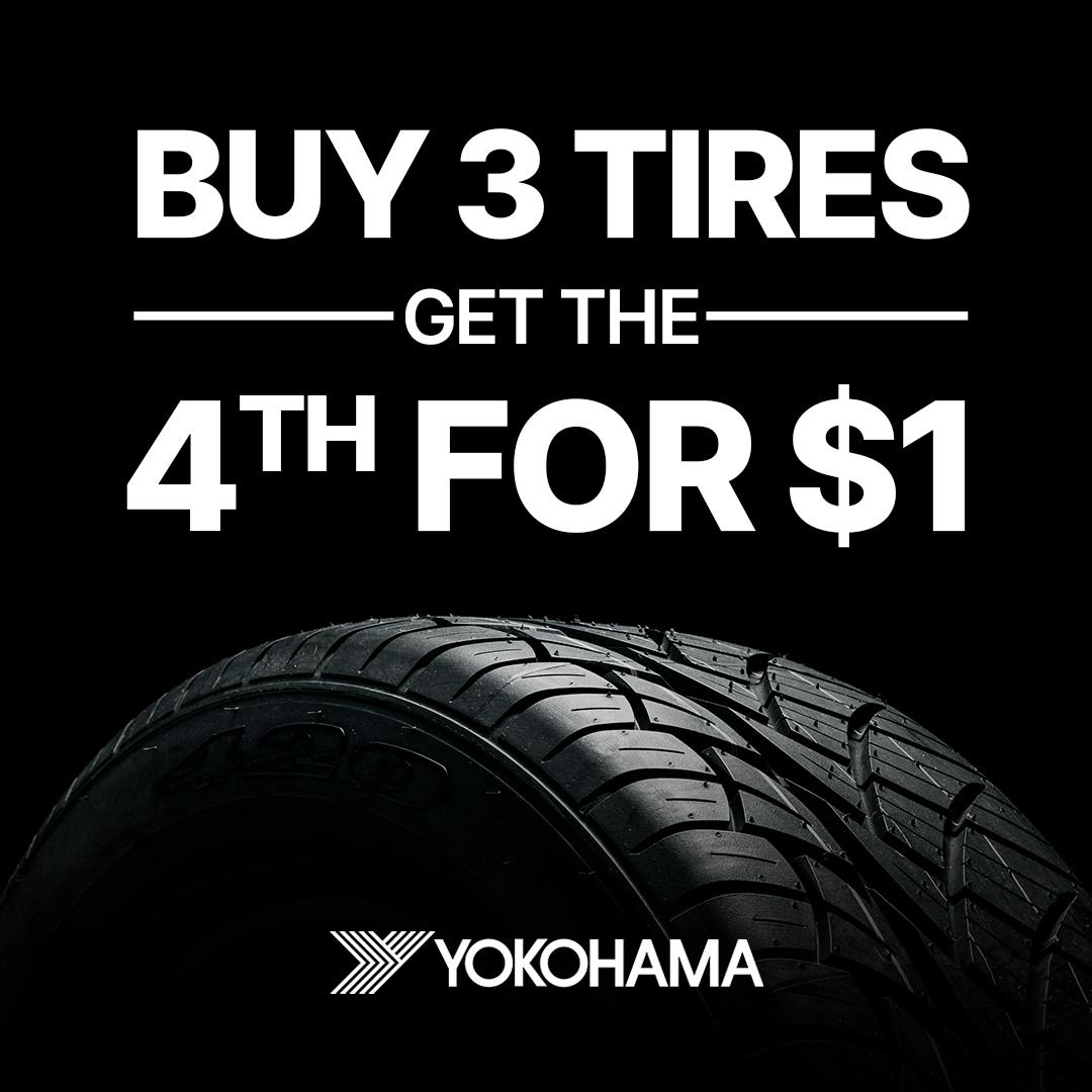 Buy 3 Yokohama, Get 4th for $1 | Walser Toyota