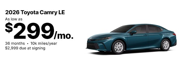 2026 Toyota Camry | Walser Toyota