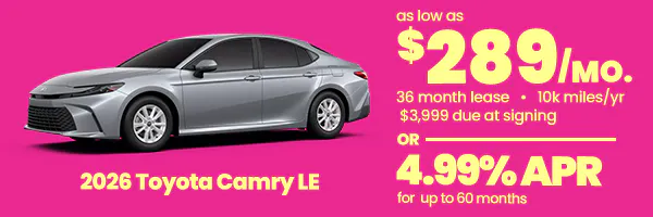 2026 Toyota Camry | Walser Toyota