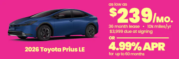 2026 Toyota Prius | Walser Toyota