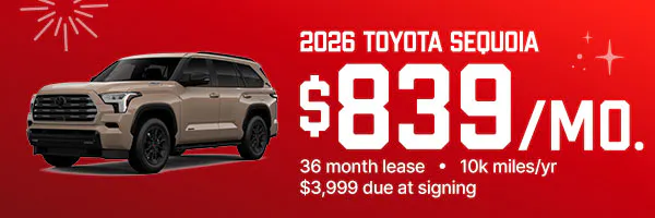 2026 Toyota Sequoia | Walser Toyota