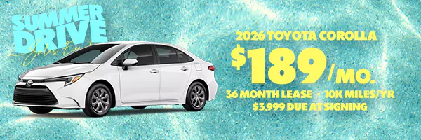 2026 Toyota Corolla | Walser Toyota