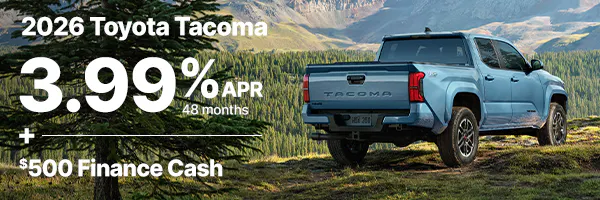 2026 Toyota Tacoma SRP Banner | Walser Toyota