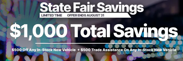 State Fair Savings | Walser Toyota