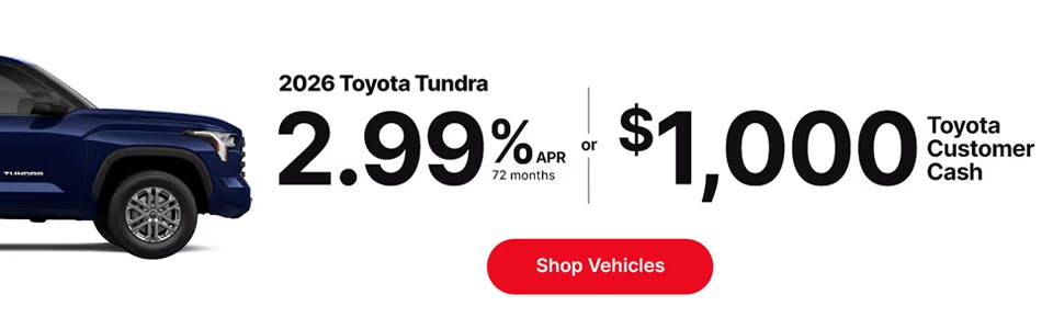 2026 Toyota Tundra 2.99 or $1000 off | Walser Toyota