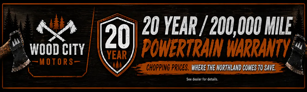 20 year 200,000 warranty NEW srp | Wood City Motors